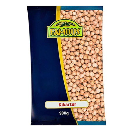 Kikärter 12mm 12 x 900g
