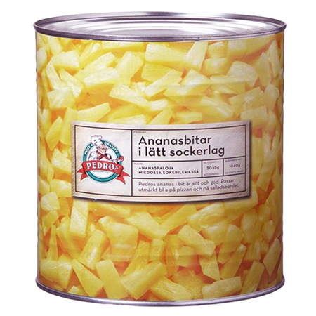 Ananas Konserv Bitar 3kg