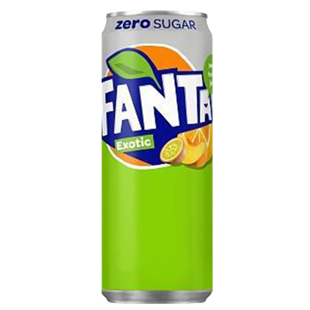 Fanta Exotisk Zero 20 x 33cl