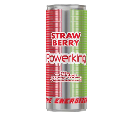 Powerking Jordgubb 24 x 250ml