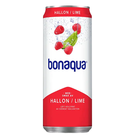Bonaqua 20 x 33cl Hallon/lime