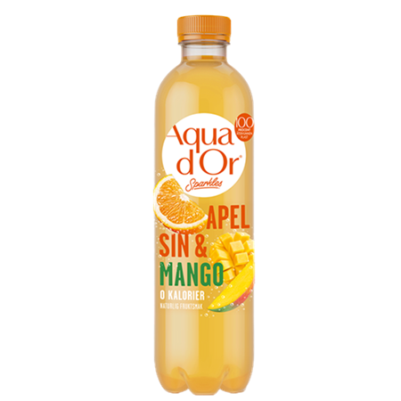 Aquador 12 x 50cl Apelsin&Mango