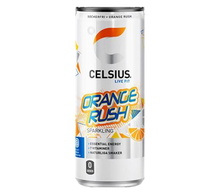Celsius 24x355ml Orange Rush