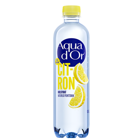 Aquador kolsyrad Citron 12 x 50cl