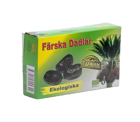 Färska Dadlar Ekologiska 16 x 400g