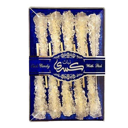 Kristallsocker pinne 24 x 200g Vit