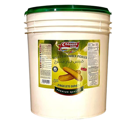 Saltgurka Skivad 10kg