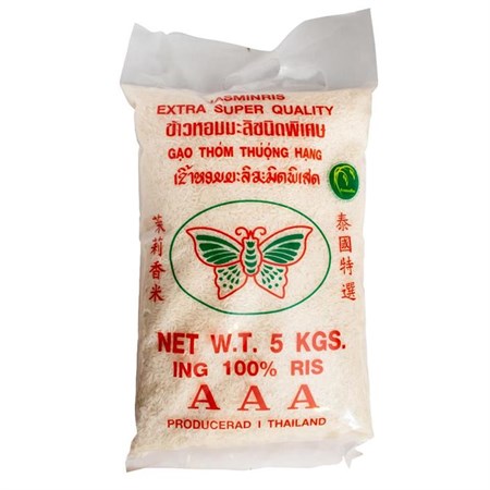 Jasmin Ris Fjäril 3 x 5kg