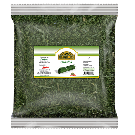 Torkade Gräslök 14 x 150g