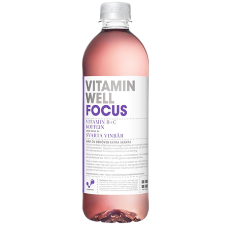 Vitamin Well Focus 12x50cl