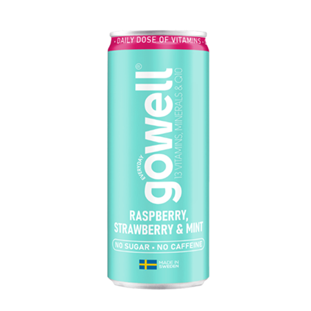 Gowell 24x33cl Raspberry&Strawberry