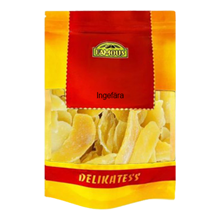 Ingefära Torkad skivad 20 x 250g