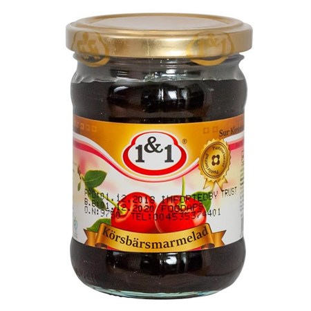 Marmelad 1&1 Körsbär 12 x 350g