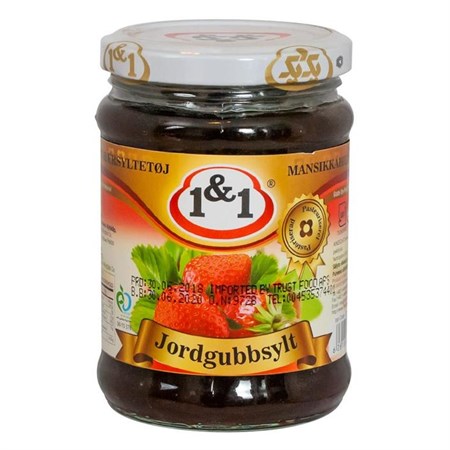 Marmelad 1&1 Jordgubb 12 x 350g